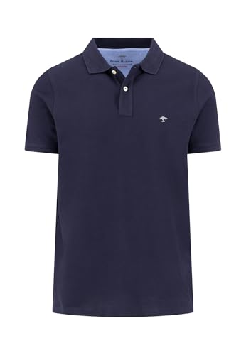 FYNCH-HATTON Poloshirt aus Premium Baumwolle Navy/S – Ansicht 1