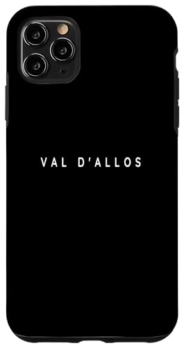 iPhone 11 Pro Max Val D'Allos Souvenirs / Val D'Allos Ski Resort Holiday Case