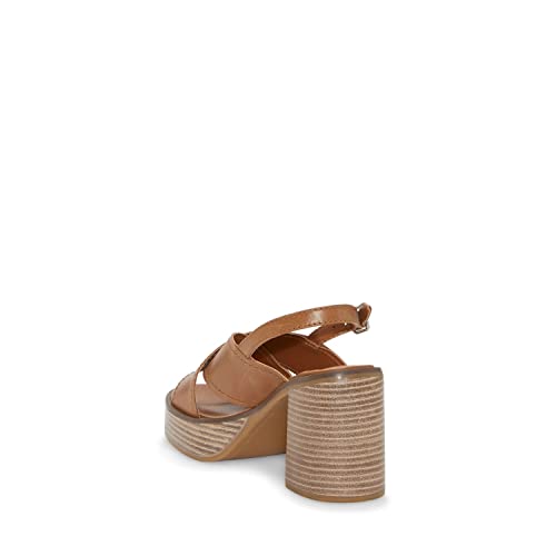 Lucky Brand Women's Delmie Backstrap High Heel Sandal Heeled4