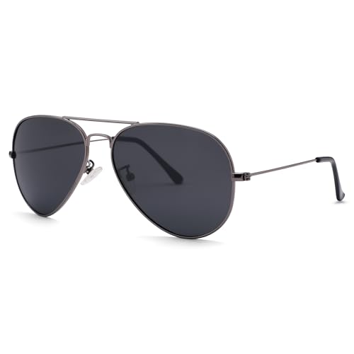 Image of Pro Acme Aviator Sunglasses for Men Women Classic Polarized UV400 Protection