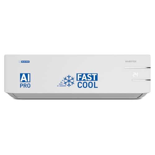 Blue Star 1.5 Ton 5 Star, Inverter Split AC (Copper,Convertible 5 in 1 Cooling, Multi...