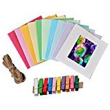 Giani Lode Paper Photo Frame Film Decor Borders for Fujifilm 3 inches Instax mini 8,7S,25,50S,90 Instant Camera Films(10Pcs Set10)