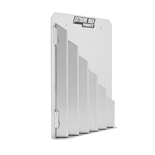 Extreme Max 5001.6211 Wall-Mount Aluminum Zip Tie Storage Dispenser for Race Trailer, Garage, Shop, Enclosed Trailer, Toy Hauler