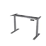 FLEXISPOT E7 Scrivania Regolabile in Altezza Standing Desk a 3 Stadi a 2 Motore con Tastiera a...