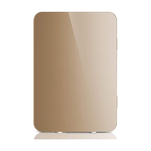 20 L Mini Nevera Congelador Refrigerador Cosmético Con El Ajuste Caliente Y Frío Iluminación LED Del Panel Nevera Maquillaje Para El Cuidado De Piel Utilizado En Hogares, Coches, Barras AC + DC(Dual C