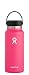 Produktbild HYDRO FLASK - Trinkflasche 946ml (32oz) - Vakuumisolierte Wasserflasche aus Edelstahl - Sportflasche mit auslaufsicherem Flex Cap & Gurt - Thermoflasche Spülmaschinenfest - Weite Öffnung - Watermelon