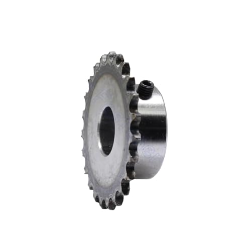 Pignon entraînement 04C 21 dents pas 6.35mm, roue engrenage moteur acier 45# alésage 8mm