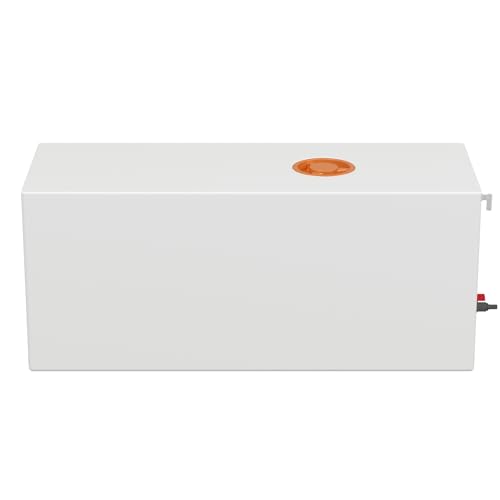 Image of TORVA 60 Gallon Fresh Water Tank, BPA Free Water Tank for Drinking, Cooking, Cleaning, Showering, Portable Water Storage for Campers, Trailers, Motorhomes, RVs (44.5'' x 18.9'' x 16.5'')