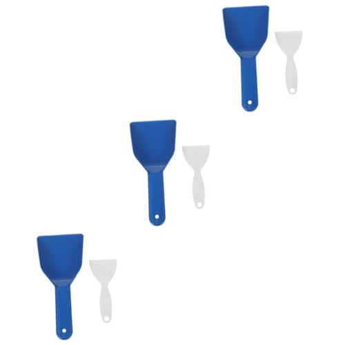 Didiseaon 6 pcs snow blower freezer frost remover handheld defroster Plastic Ice Shovel fridge ice scraper Cabinet Ice Removal Shovel Defrost Shovel car defroster thicken snow shovel pp