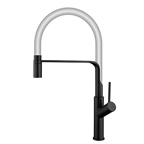 Mitigeur monotrou argenté Bianco pour robinet d'évier de cuisine