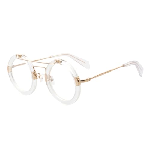 Montures de lunettes rondes rétro pour hommes et femmes de haute qualité