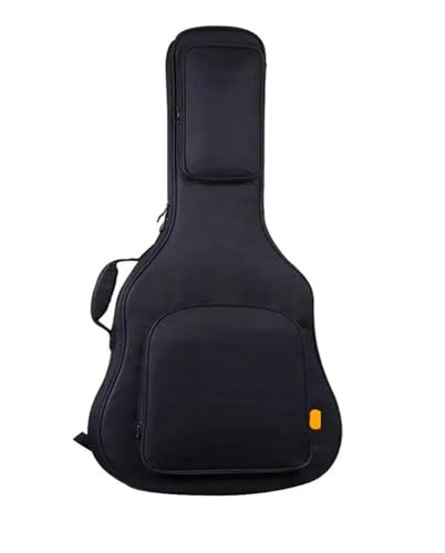 Sac à dos pour guitare acoustique classique 41" rembourré noir avec bandoulière réglable