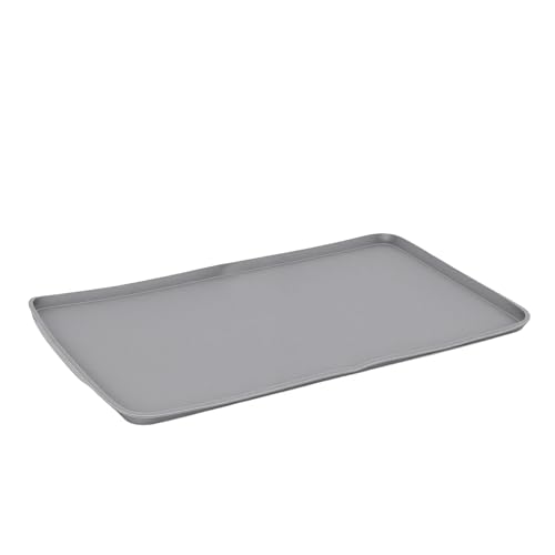 Pssopp Otras Herramientas y Accesorios de café Estera de café de Silicona de 15,75 X 19,69 Pulgadas para Encimeras de Cocina, Máquinas de un Grupo, Bandeja de , Bandeja de Gruesa y Duradera