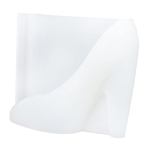 PEPLAYTAL Molde De Silicona Forma De Zapato De Tacón Para Hornear Pasteles y Fondant Utensilio De Cocina Práctico y Resistente Para Decoración De Tartas y Dulces