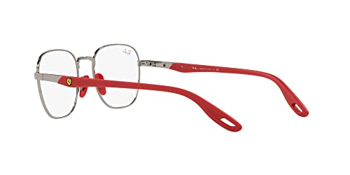 Image of Ray-Ban unisex-adult Rx6484m Scuderia Ferrari Collection Square Prescription Eyewear Frames