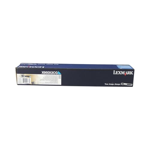 Toner cartridge Original Lexmark 1x Cyan X950X2CG for Lexmark X 950 DE