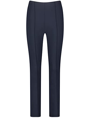 GERRY WEBER Edition Corte Ajustado Pantalones, Azul Marino, 40 para Mujer