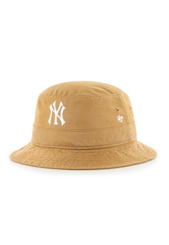 '47 Brand Bucket Hat NY Yankees B-BKT17GWF-QLA Camel, Size:L/XL