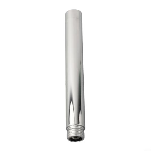 Niceminiwall Bras d'extension de pommeau de douche réglable en acier inoxydable chromé avec connexion G1/2" pour douche à main et douche à main dans la plomberie de la salle de bain (15 cm)