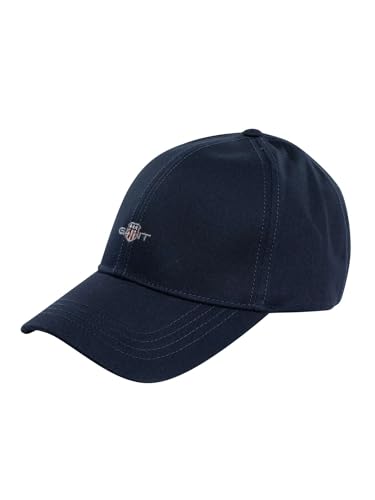 GANT High Shield Cotton Twill Cap Gorra de béisbol, Marine, Talla única Unisex Adulto