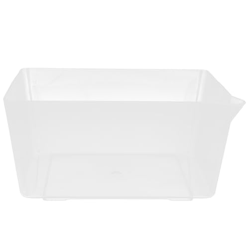 IDEANATEGRATE Sturdy Acrylic Food Scale Tray Weighing Pan for Electronic Scale, Meal Prep, Jewelry