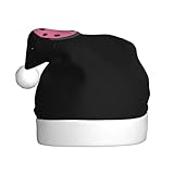 Design détaillé attentionné : ce chapeau WHJSSF rose à pois coccinelles est fabriqué en tissu peluche épais, doux et doux pour la peau. Le design double couche retient efficacement la chaleur, offrant une chaleur complète pour la tête et les oreilles par temps froid.
