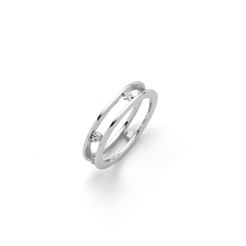 Bague maritime en argent boussole et étoile de mer le cadeau idéal taille 56