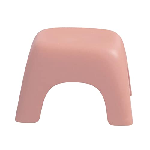 Image of ARTISOUL Simple Bench Home Round and Comfortable for Bathroom Playroom Girls Pink | Furniture | Ottomans, Footstools & Poufs