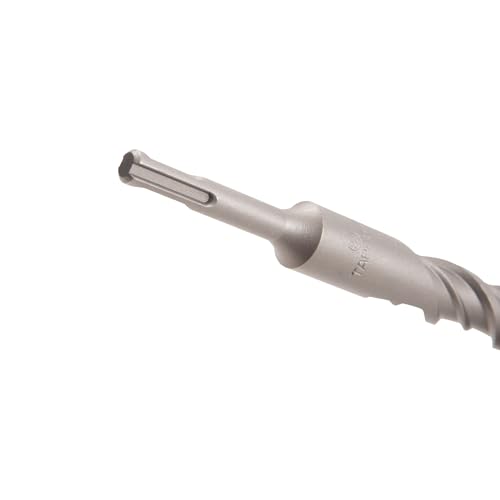Image of TAPARIA 24mm Cross Point Tip SDS Plus Hammer Drill Bit for Concrete /Masonry Drilling (HDC 24350, 24x290x350 mm)-Home, DIY, Professional, Construction, Brick, Wall-Drilling