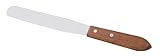 A2Z-WHS6 Stainless Steel Lab Spatula with Wooden Handle, 6' Blade, 1' Blade Width, 10.4' Total Length