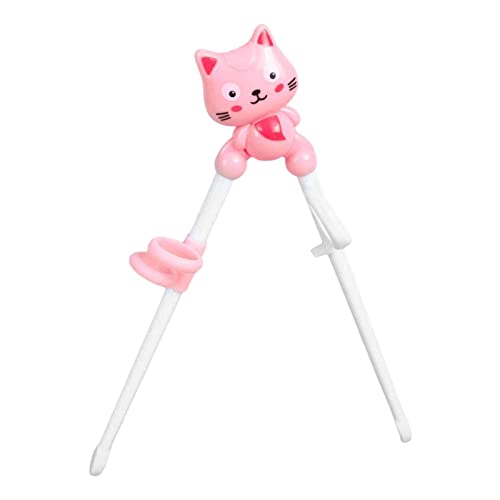 トレーニング箸 - 3 本指リング幼児用箸,トレーニング用の無害な素材の脱臼防止バックルデザインの子供用箸 Qincu-jp