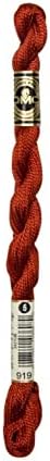 DMC Madejas de hilo de algodón Perle – 919 Talla 5 por