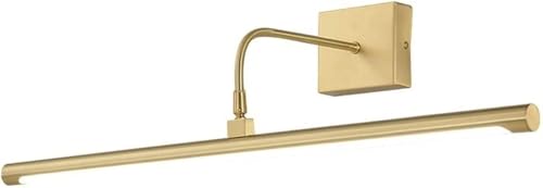 Genérico Apliques de pared ultrabrillantes con cabezal luz ajustable, lámpara espejo baño compatible tocador, for decoración del hogar,araña de cristal