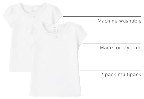 Image of Gymboree Girls' and Toddler Short Sleeve Basic Layering T-Shirt
