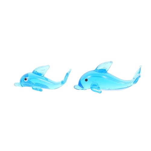 Statues verre dauphin un cadeau idéal de décoration de table