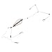 4Pcs Fishing Bait Cage Copper Spring Basket Lure Feeder with Hooks Fishing Accessories, Fishing Feeder Bait Cage, Carp Fish Rigs