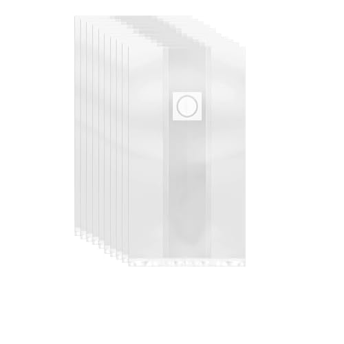 20 PCS Mushroom Bags with Vents, Mushroom Grow Bags Autoclavable Mushroom Spawn Grow Bag Clear Breathable Mushroom Substrate Bag with 0.2 Micron Filter Patch for Mushroom Grain (19.5 x 50 cm)