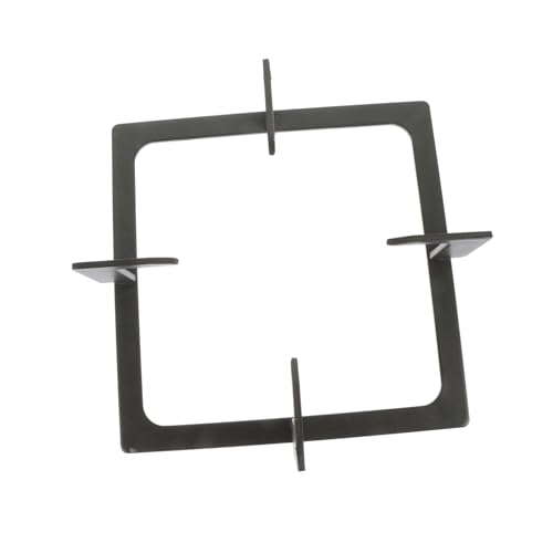 ANDRESLAD Soporte de Hierro Fundido para Estufa de Gas Resistente y Antideslizante Soporte Cuadrado para Cocina Hogar Restaurante y Cafetería Fácil Instalación y Alta Durabilidad