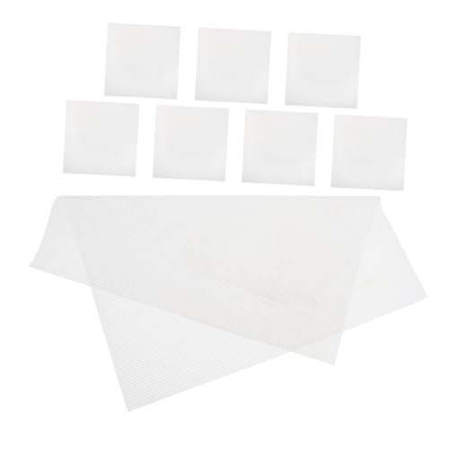 Ciieeo 8 Pack Silicone Dehydrator Sheets Reusable Baking Trays for Jerky Dehydrator Machine Accessory Non-stick Easy to Clean Food Grade Silicone Black