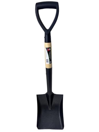 Easy shopping® Square Mini Shovel with Wooden Handle - Image 2