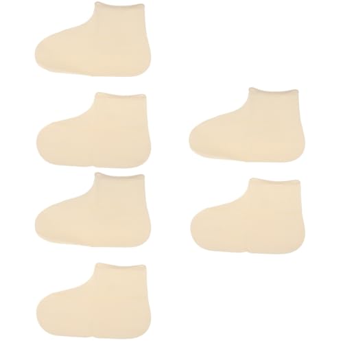Holibanna 3 Pairs Rain Boot Protectors for Women Latex Shoe Covers Overshoes for Outdoor Activities Reusable Rain Protectors