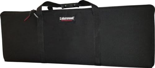 Lakewood Soft-Sided Hard Take Down Shotgun Case 2 Barrel - Black