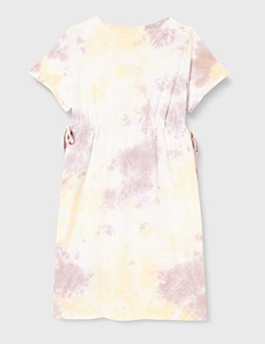 Robe tie dye confortable à manches courtes contre la chaleur d'été