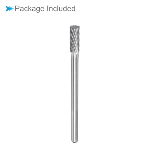 Fresa Rotativa de Carburo de Tungsteno Cilindro 8mm miniatura 6