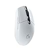 Logitech G305 LIGHTSPEED Wireless Gaming Mouse, Hero 12K Sensor, 12,000 DPI, Lightweight, 6 Programmable Buttons, 250h Battery Life, On-Board Memory, PC/Mac - White