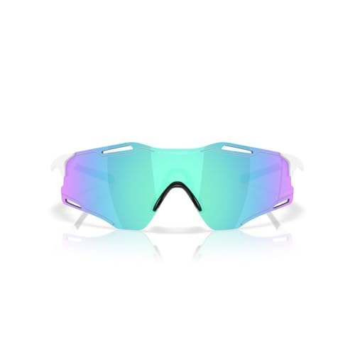 Oakley Cybr Zero, Gafas Unisex Adulto, Rojo Hierro Mate, 39 mm