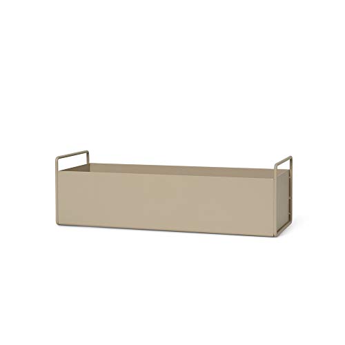 Preisvergleich Produktbild Ferm Living Blumenkasten, Metall, Cashmere, 13,9x45x16,5