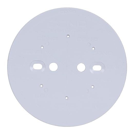 WINNER PLAST Round Cover Plate 5 inch, Surface Plate, Electrical Round Plate for electric