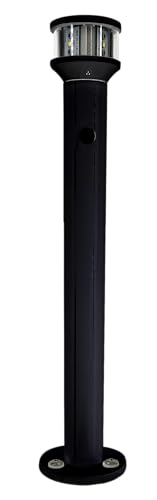 Image of SEAVIEW 36 inch Fixed Light Post | Pre-Installed 3NM USCG C5 Certified LED Light | Complete All-Round /Masthead Navigation Solution | Please Contact us if You Need Help | SVLTP36LEDBLK