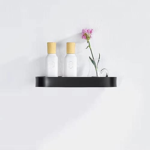 Ruiseawing Floating Shelves Shower Caddy Bathroom Shelf Black Wall Shelf Kitchen Towel Holder Bathroom Shelf Rack Shower Storage